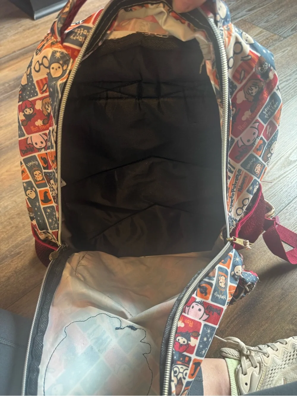 Harry Potter backpack 15” by 11”
